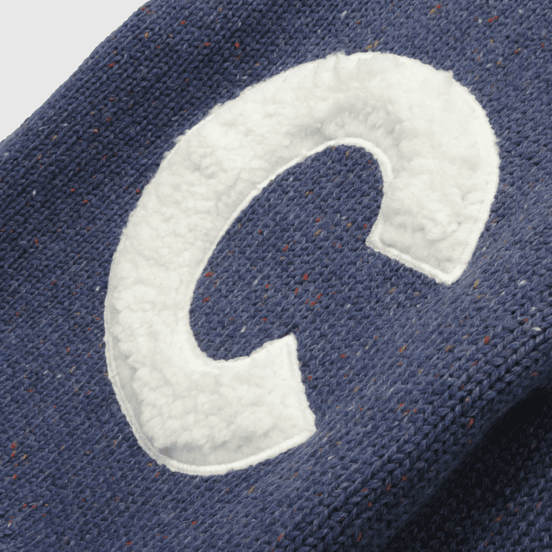 Sweater de bebé niño jaspeado azul (3 a 36 meses)