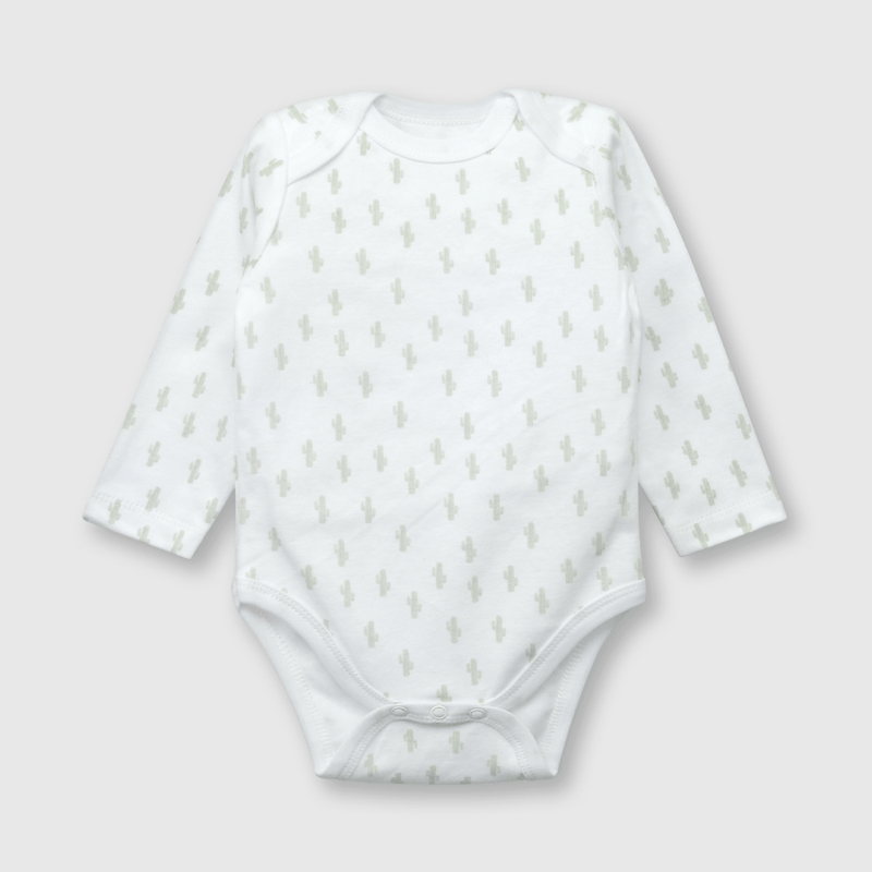 Pack bodies de bebé niño 5 pack body ludicos beige (0 a 24 meses)
