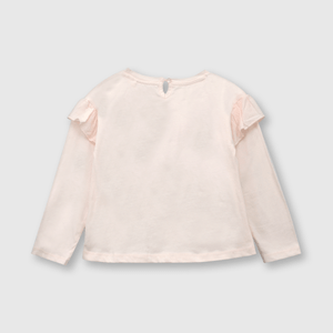 Polera de bebé niña combie rosado (3 a 36 meses)