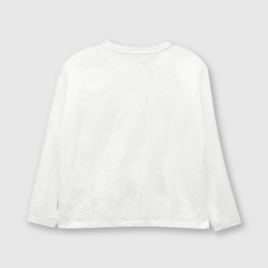 Polera de niña Avengers blanco (2 a 12 años)