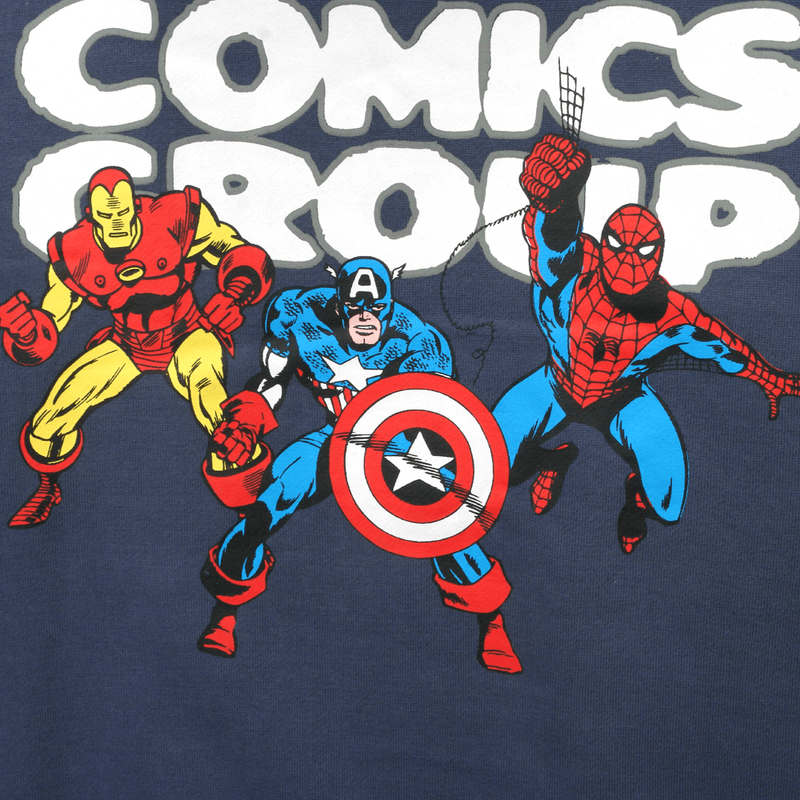 Polerón de niño Marvel Comics azul (2 a 12 años)
