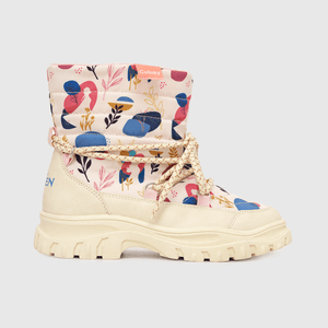 Bota para niña con cierre frozen blanca (28 a 38)