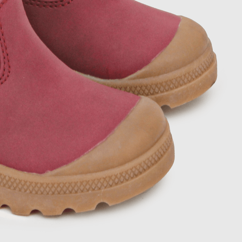 Bota para niña romantica roja (21 a 27)