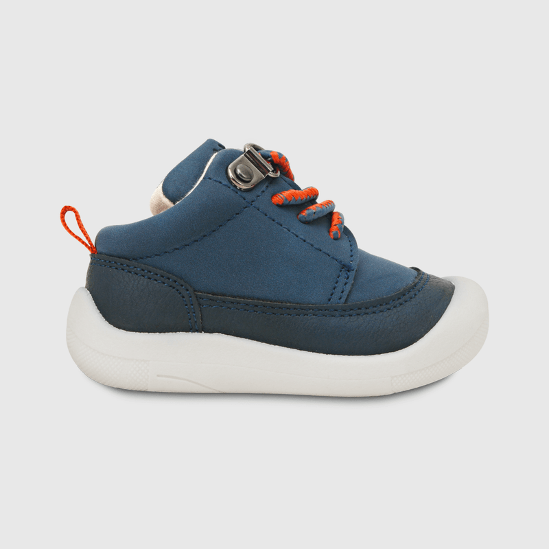 Botin para niño clasico cordon azul (17 a 20)
