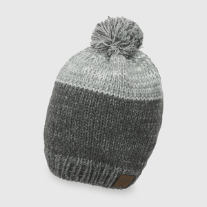 Gorro de niño de lana gris (2 a 12 años)