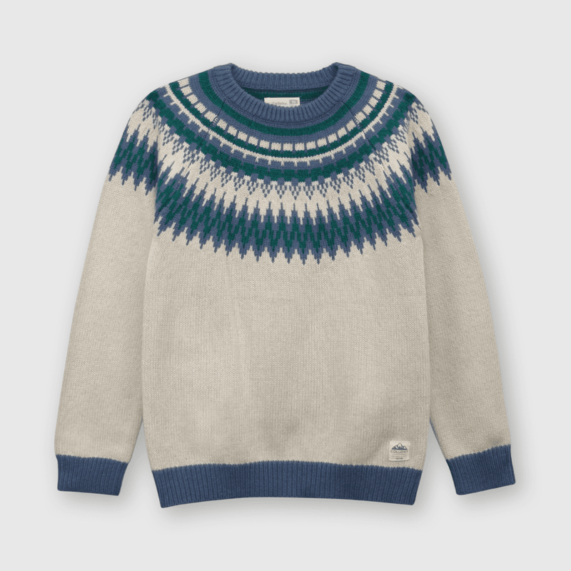 Sweater de niño alpino beige (2 a 12 años)