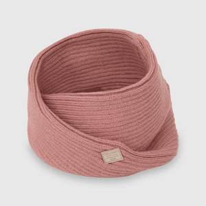 Cuello invierno de niña de lana rosado (talla única)