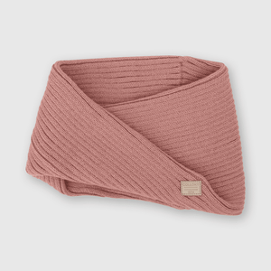 Cuello invierno de niña de lana rosado (talla única)