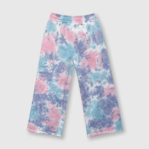 Pantalón de niña tie dyed morado (2 a 12 años)