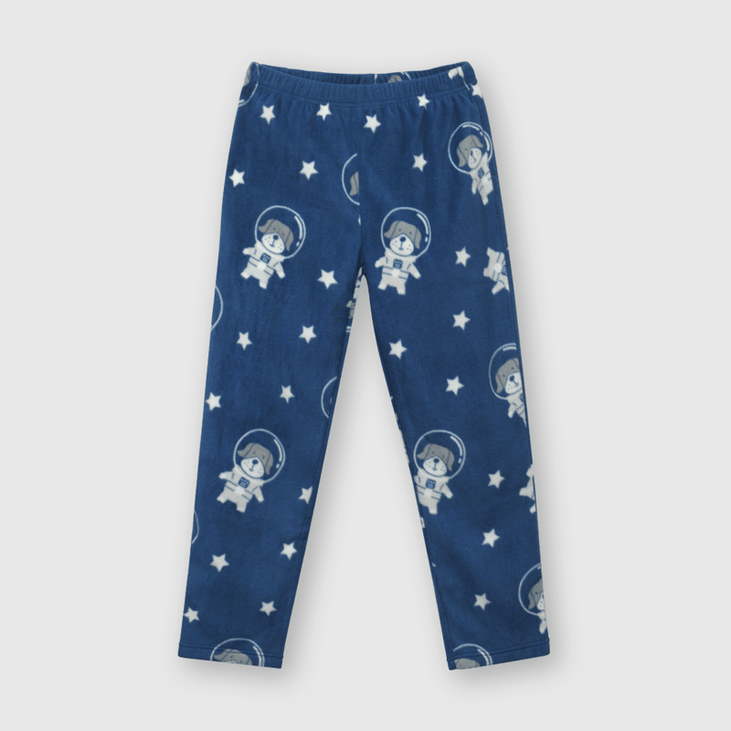 Pijama de niño de algodón azul (2 a 12 años) - Colloky Chile
