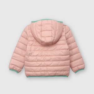 Parka de bebé niña color rosado (3 a 36 meses)