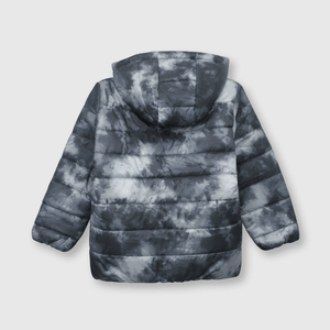Parka de niño manchada gris (2 a 12 años)