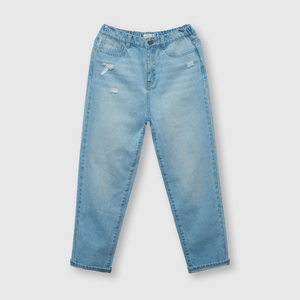 Jeans de niño slouch azul (2 a 12 años)