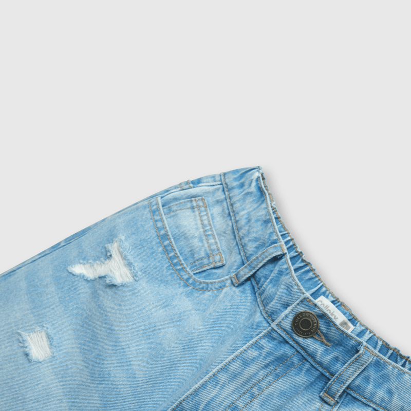 Jeans de niño slouch azul (2 a 12 años)