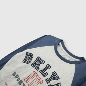 Polera de niño casual sport gris (2 a 12 años)