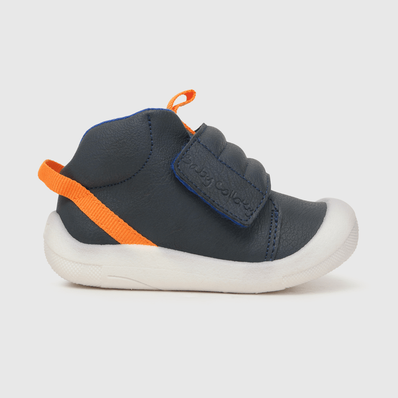 Botin para niño futurista velcro azul (17 a 20)