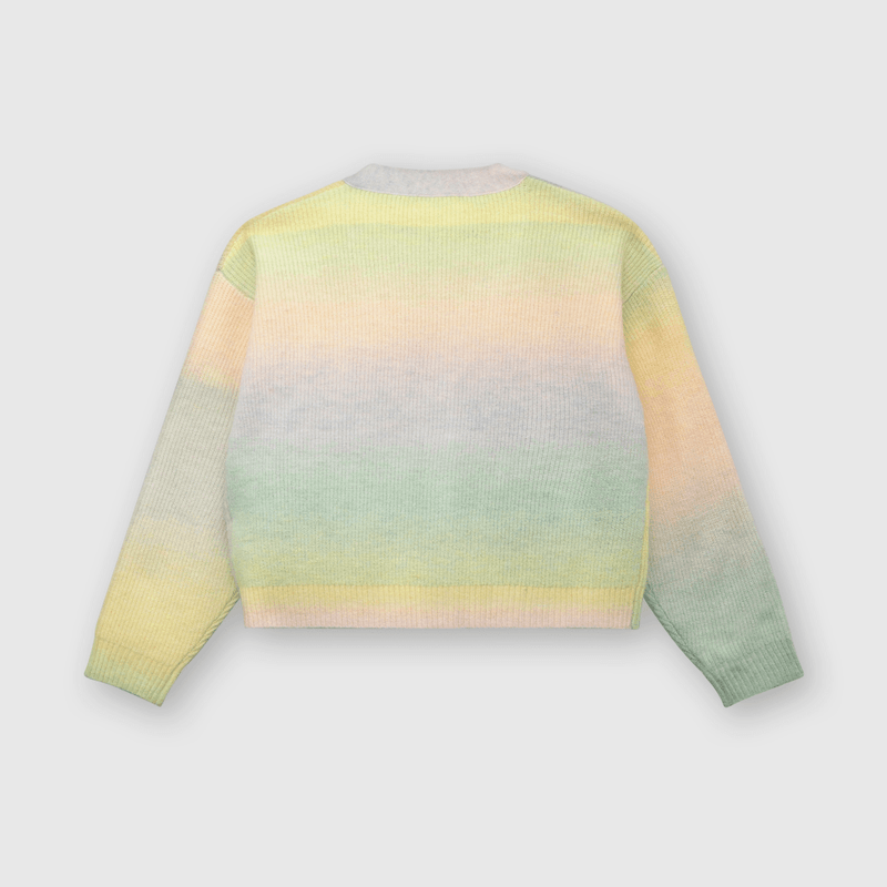 Chaleco de niña arcoiris lila (2 a 12 años)