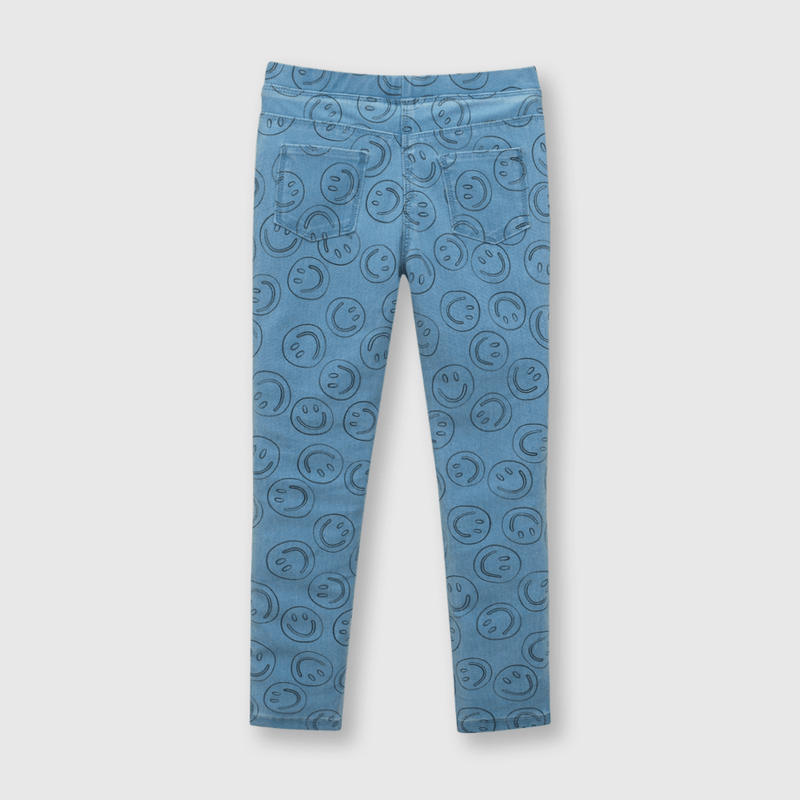 Jegging de niña elasticado light blue (2 a 12 años)