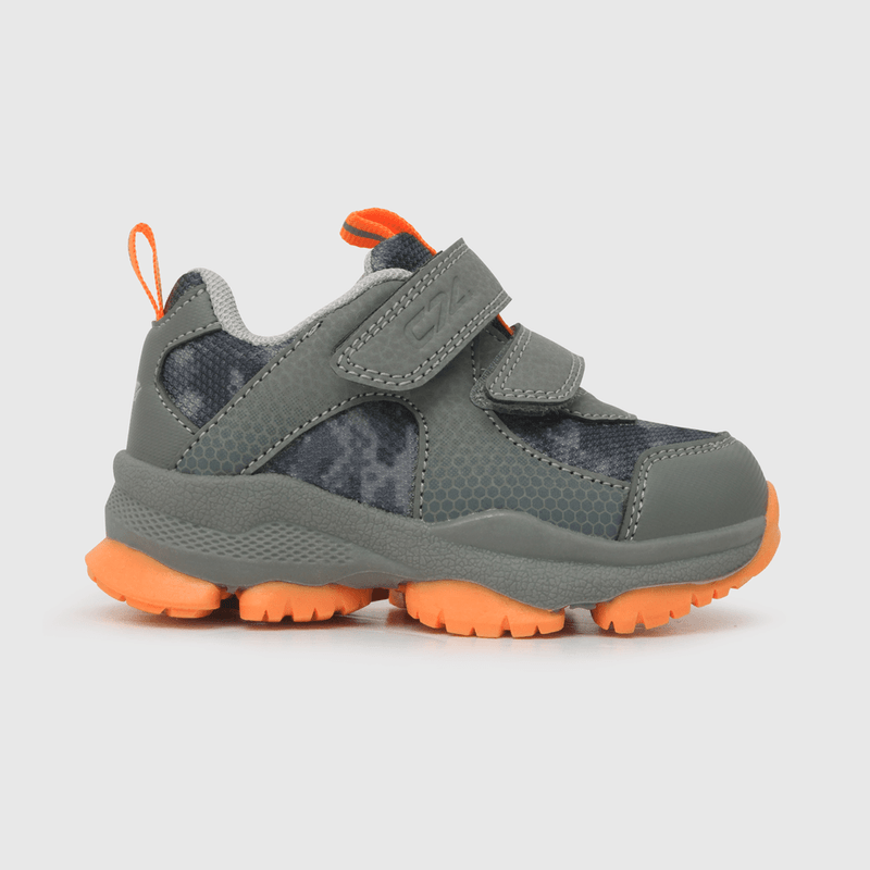 Zapatilla de niño outdoor estampada gray / gris (21 a 27)