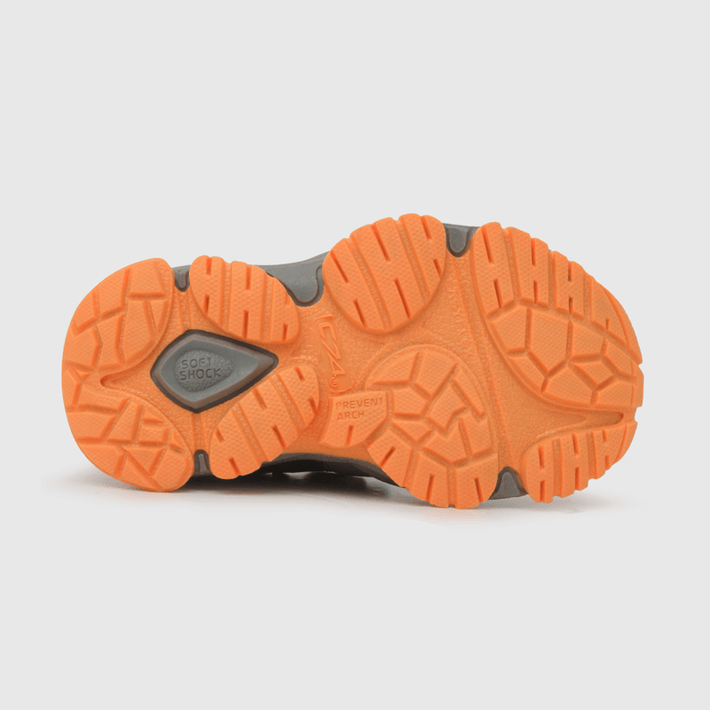 Zapatilla de niño outdoor estampada gray / gris (21 a 27)