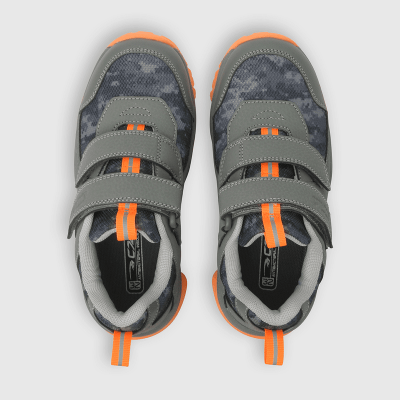 Zapatilla de niño outdoor estampada gray / gris (28 a 38)