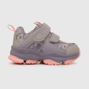Zapatilla de niña outdoor estampada mora / purple (21 a 27)