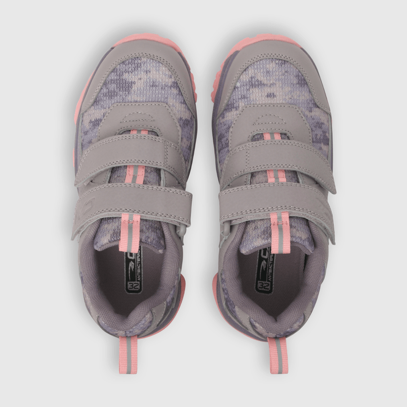 Zapatilla de niña outdoor estampada mora / purple (28 a 38)