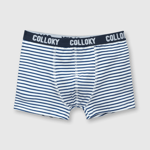 Boxer de niño de algodón elsaticado 3 pack azul / blue (2 a 12 años)