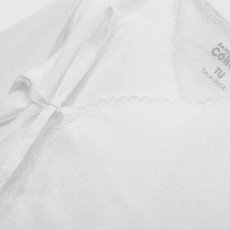 Camiseta baby de bebé unisex de algodón 3 pack blanco / white (talla única)