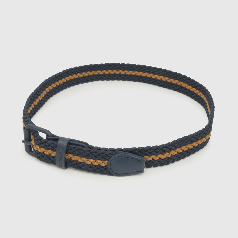Cinturón de niño elasticado azul / blue (2 a 12 años)