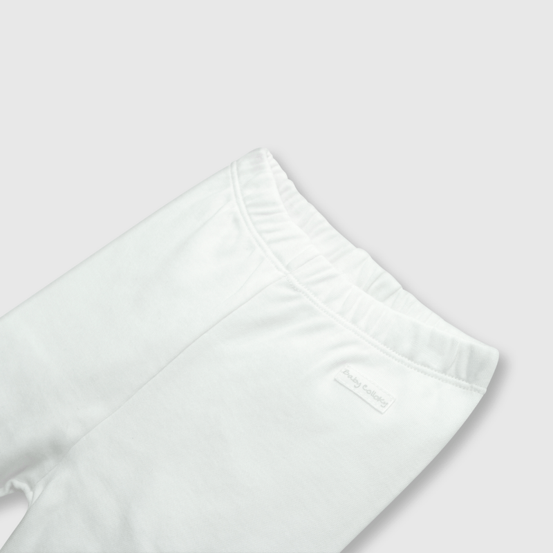 Panty ballerina de bebé unisex de algodón 3 pack blanco / white (0 a 24 meses)