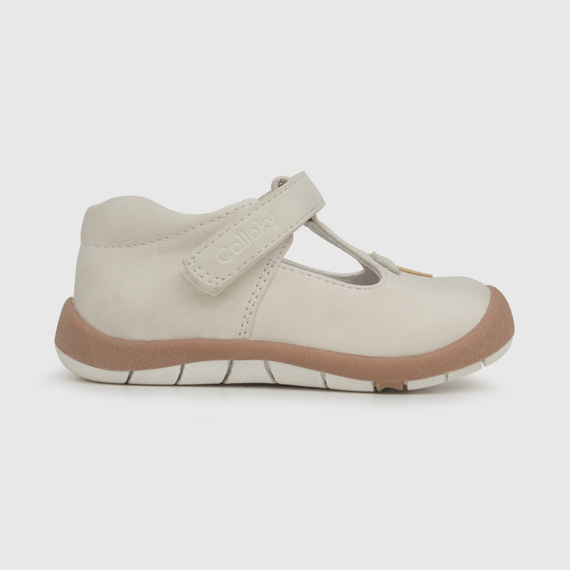 Reina de bebé niña limón off white (18 a 21)
