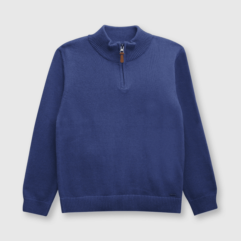 Sweater de niño clásico blue denim (2 a 12 años)