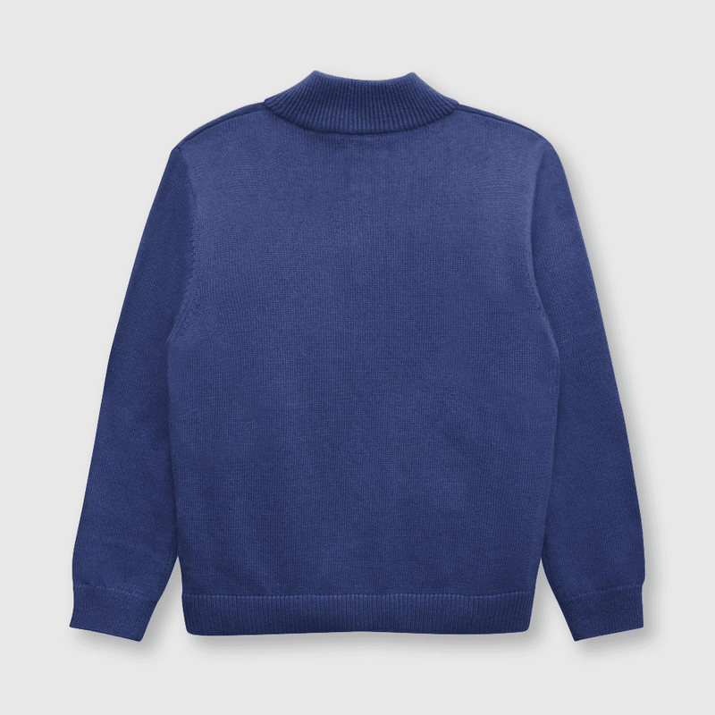 Sweater de niño clásico blue denim (2 a 12 años)