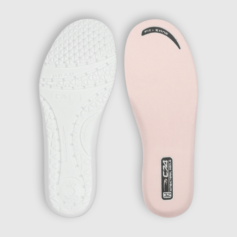 Zapatilla de niña deportiva estampada flores blanco / white (28 a 38)