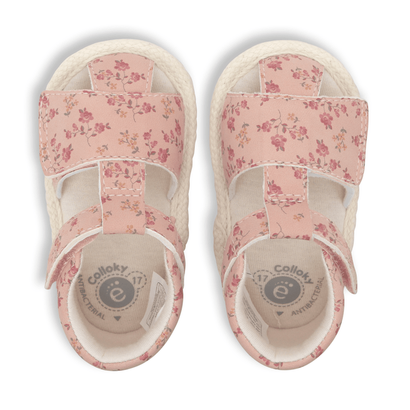 Sandalia de bebé niña dark pink (14 a 18)