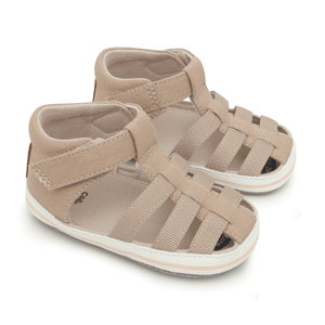 Sandalia de bebé niño beige (14 a 18)