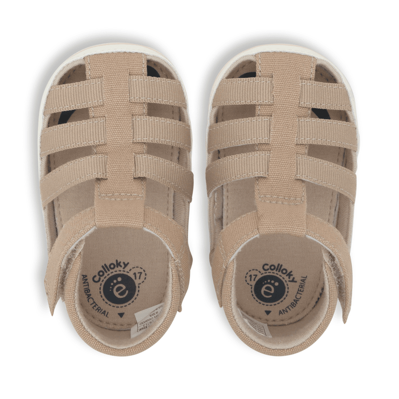 Sandalia de bebé niño beige (14 a 18)