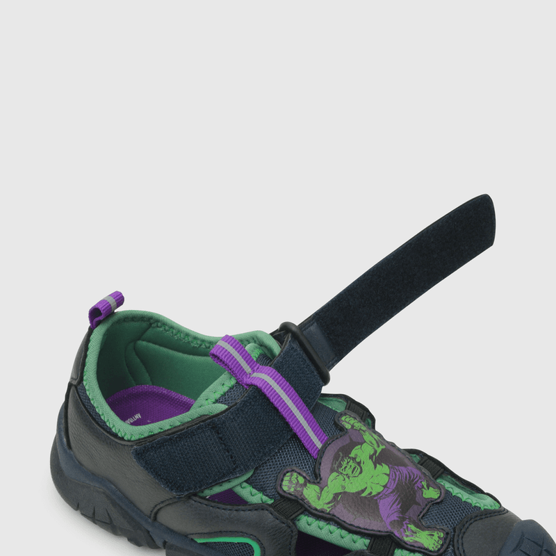Sandalia de niño marvel hulk azul / blue (28 a 38)