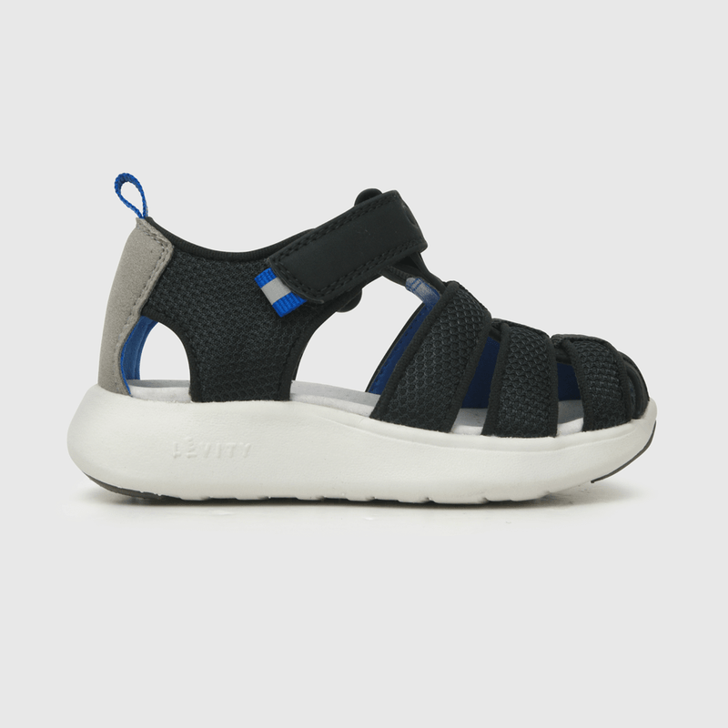 Sandalia de niño negro / black (21 a 27)