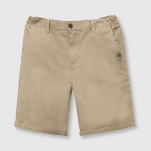 Bermuda de niño gabardina beige (2 a 12 años)