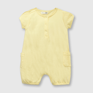 Entero de bebé niña relajado amarillo / yellow (3 a 36 meses)