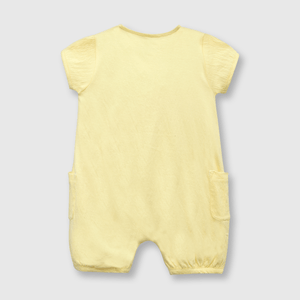 Entero de bebé niña relajado amarillo / yellow (3 a 36 meses)