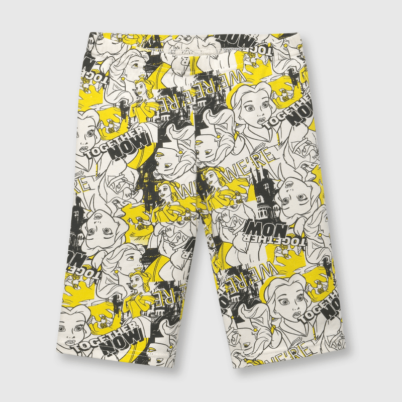 Pata de niña princesas amarillo / yellow (2 a 12 años)