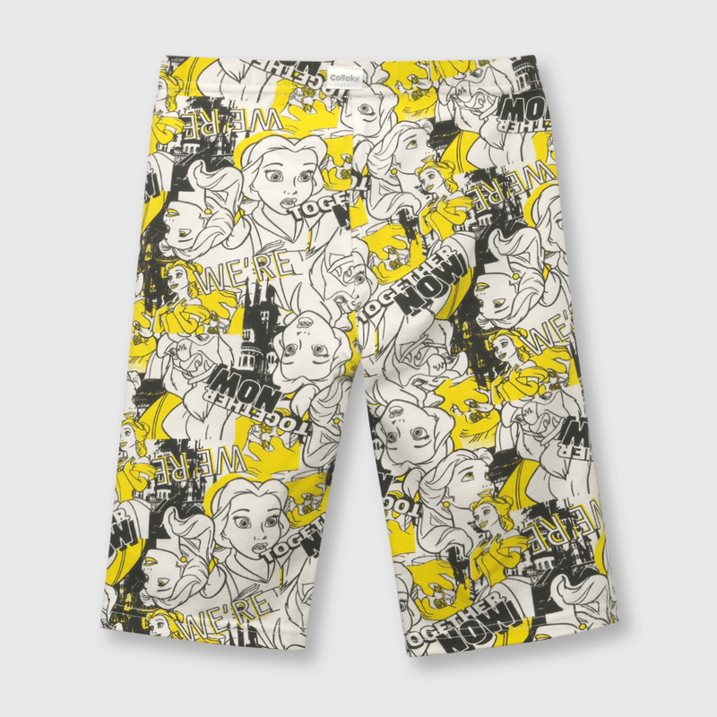 Pata de niña princesas amarillo / yellow (2 a 12 años)
