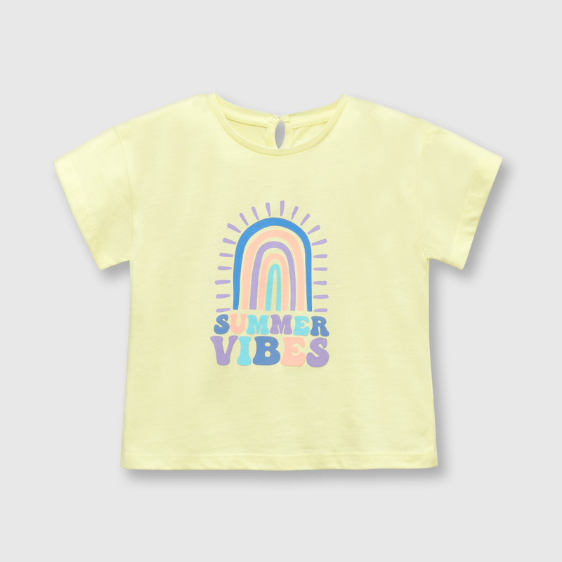 Polera de bebé niña arcoiris sun (3 a 36 meses)