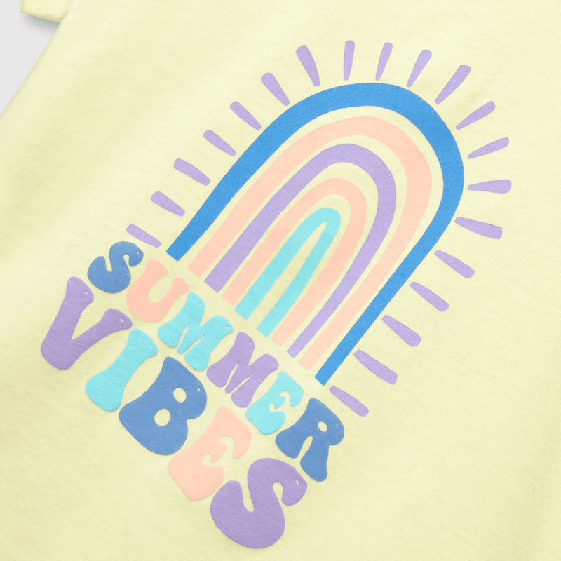 Polera de bebé niña arcoiris sun (3 a 36 meses)