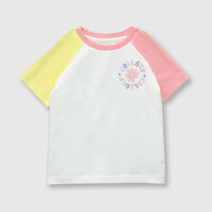 Polera de bebé niña bloques dark rose (3 a 36 meses)
