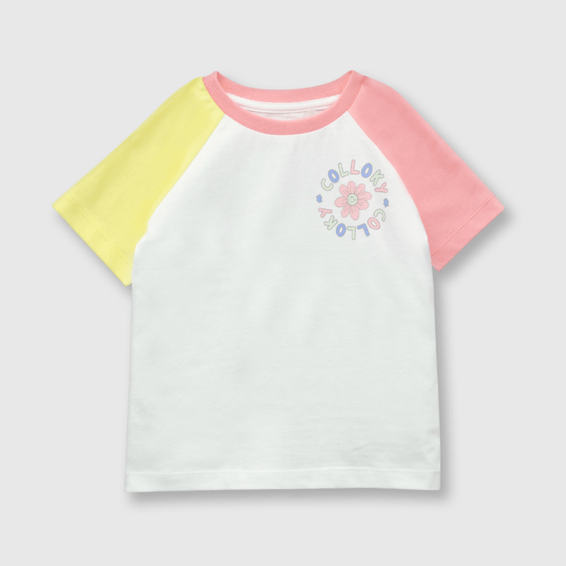 Polera de bebé niña bloques dark rose (3 a 36 meses)