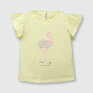 Polera de bebé niña flamenco sun (3 a 36 meses)